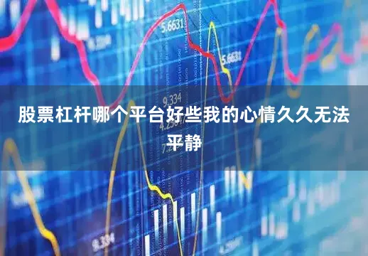 股票杠杆哪个平台好些我的心情久久无法平静