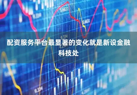 配资服务平台最显著的变化就是新设金融科技处